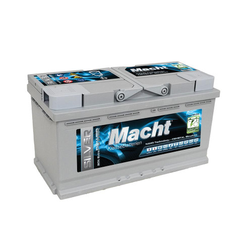 ACUMULATOR MACHT SILVER POWER 12V 100 Ah (860 A  353x175x190)