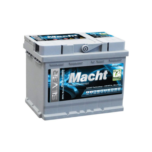 ACUMULATOR MACHT SILVER POWER 12V 65 Ah (640 A  242x175x190)