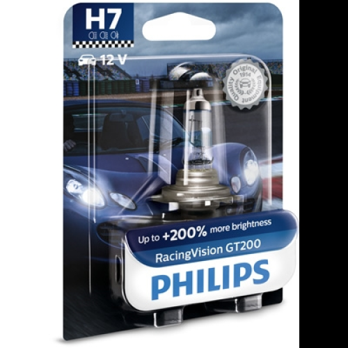 BEC FAR PHILIPS H7 55W 12V RACING VISION GT200 (BLISTER)