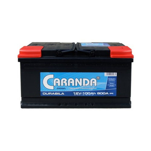 BATERIE AUTO CARANDA DURABILA 12V 100AH 800A
