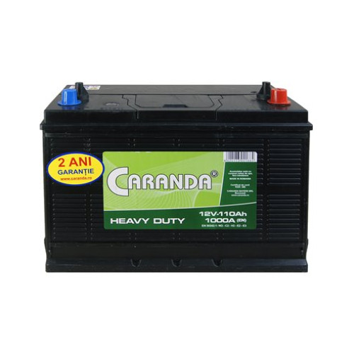 BATERIE CAMIOANE CARANDA HEAVY DUTY 12V 110AH 1000A
