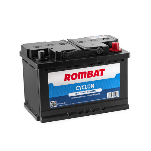 ACUMULATOR ROMBAT CYCLON 12V 77AH 640A