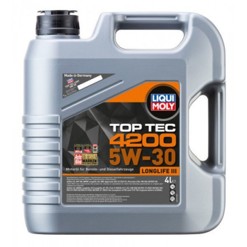 ULEI MOTOR LIQUI MOLY TOP TEC 4200 5W30 4L