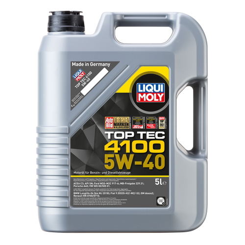 ULEI MOTOR LIQUI MOLY TOP TEC 4100 5W40 5L