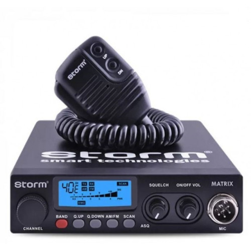 STATIE RADIO STORM MATRIX 12/24V((include taxa de timbru verde)