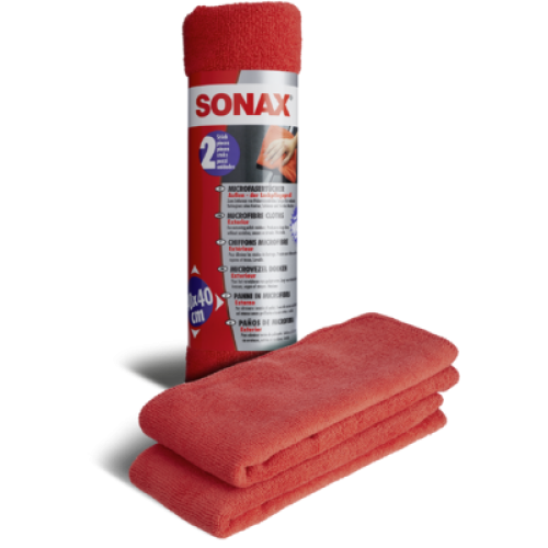 LAVETE MICROFIBRA PENTRU CURATARE EXTERIOARA 2 BUCATI SONAX