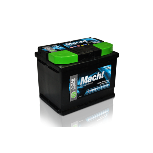ACUMULATOR  MACHT AGM 60 Ah (680 A  242X175X190)