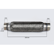 RACORD FLEXIBIL OUTER BRAID (A) 45X250 MM