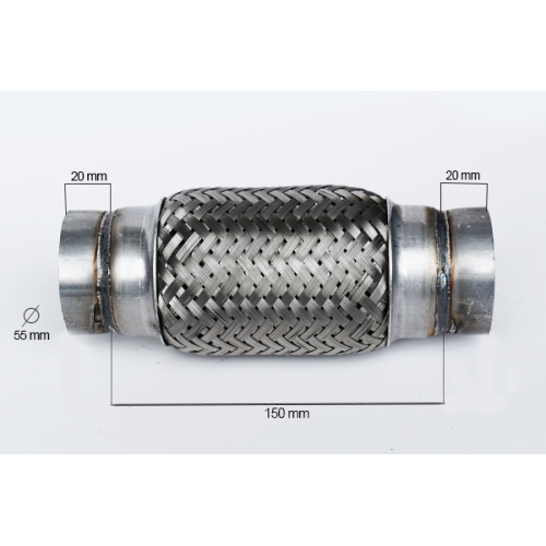 RACORD FLEXIBIL OUTER BRAID (A) 55X150 MM