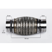 RACORD FLEXIBIL SOFT FLEX (C) 45X100 MM