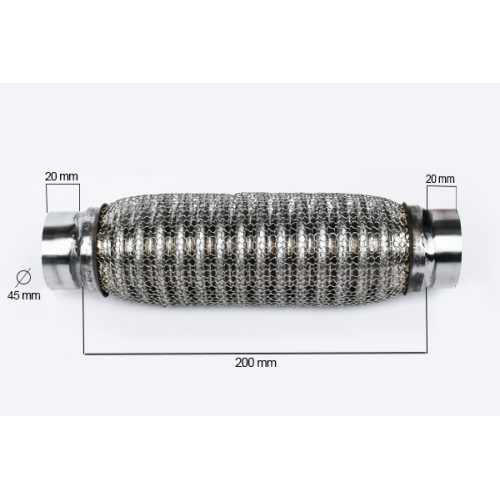 RACORD FLEXIBIL SOFT FLEX (C) 45X200 MM