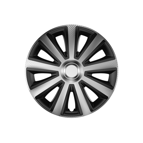 NAZARETH | SET CAPACE ROTI 14` VR CARBON AVIATOR SILVER&BLACK