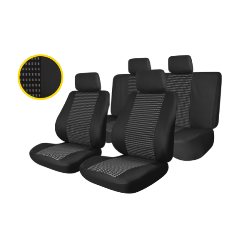 SET HUSE SCAUN TRAFFIC - NEGRU 003