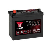 ACUMULATOR YUASA 3000 ASIA 45Ah 400A Borna Inversa (238x129x225)