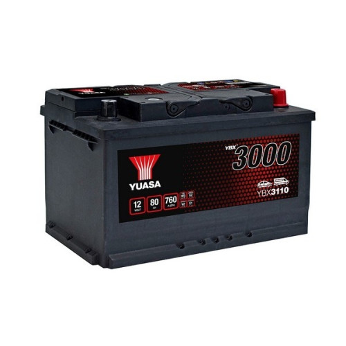 ACUMULATOR YUASA 3000 80Ah 760A (315x175x175)